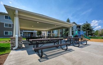 Updated picnic and grilling areas